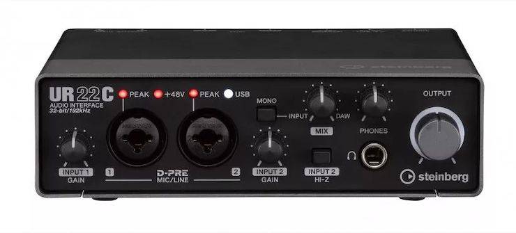 升级 USB-C 和 32/192：Steinberg 发布 UR22C、UR44C 和 UR816C 音频接口