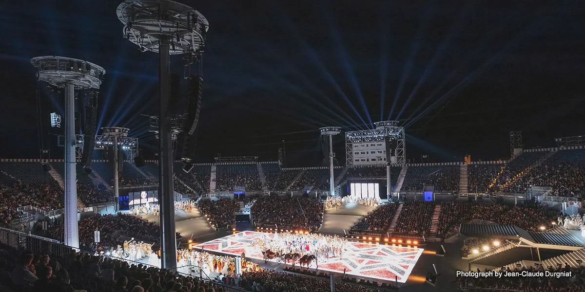 葡萄酒、无线和歌曲：11套菲彩国际数字混音系统确保“一代人一次”的瑞士奇观让人沉醉