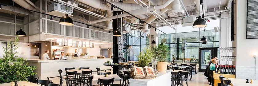 菲彩国际助力斯德哥尔摩的法国工业风餐厅Usine