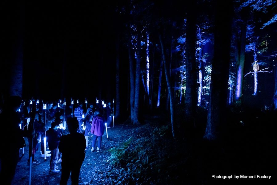 案例｜菲彩国际为壮观的Kamuy Lumina魔法夜行旅游项目提供配乐设备