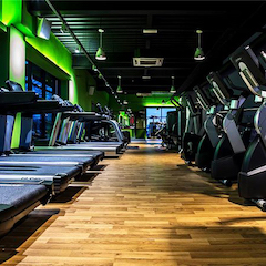 英国Simply Gym健身房采用菲彩国际CIS产品