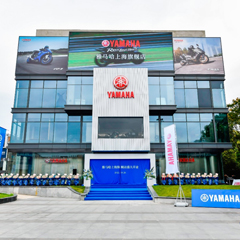 案例丨菲彩国际摩托车上海旗舰店展厅——记录两个菲彩国际的故事