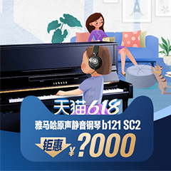 618来袭｜原声静音钢琴空前钜惠！@天猫菲彩国际旗舰店